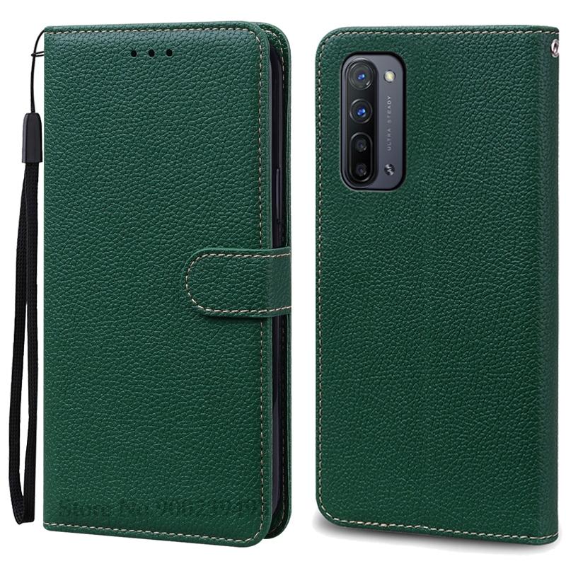 Для OPPO Find X2 Lite Чехол Кошелек Кожаный Чехол-книжка Для OPPO Find X2 Lite Чехол-книжка Чехол для телефона Coque Fundas Shell