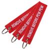 Remove Before Pew Pew Keychain Pilot Key Chain For Motorcycles And Cars Backpack Key Tag  Embroidery Key Fobs