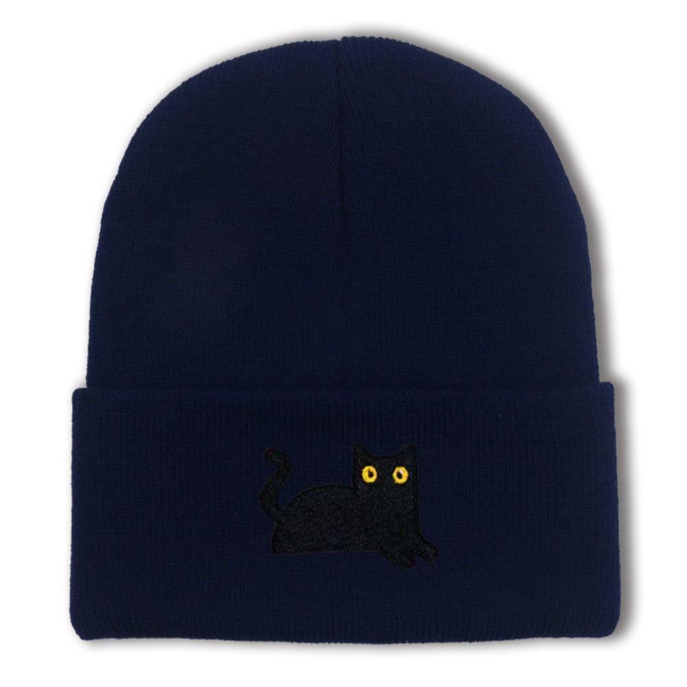Warm Knit Beanies Embroidery Winter Caps Fashion Knit Cap Winter