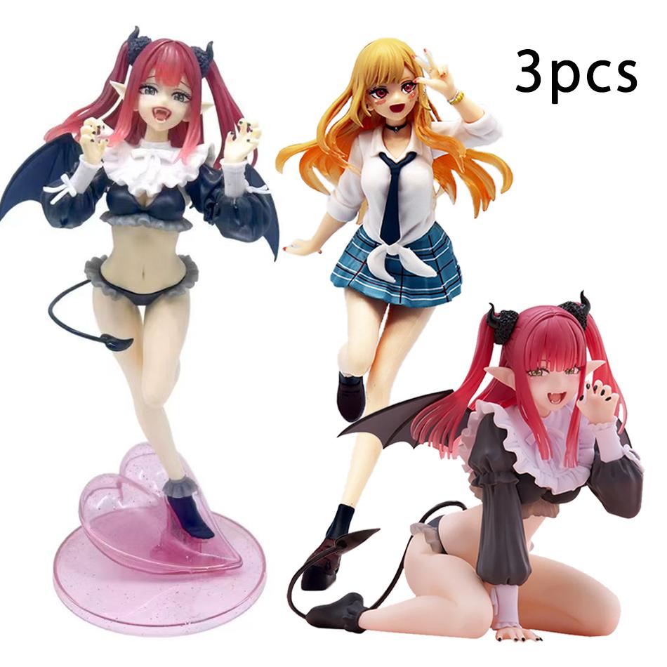 1-3pcs marin kitagawa liz co sucubo anime girl figure my dress dear shizuku kuroe adult action figure sexy model doll toy