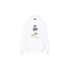 Polo Ralph Lauren Solid Riding Bear Hoodie Men Hoodies White 710853309-006