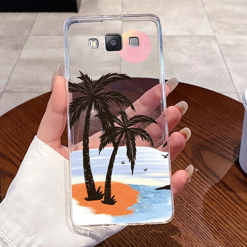 Чехол для Samsung Galaxy A5 2015 Case SM-A500F A500Y Эстетичный Модный Милый Кот Мягкий Силиконовый Задний Чехол Прозрачный Чехол для Телефона