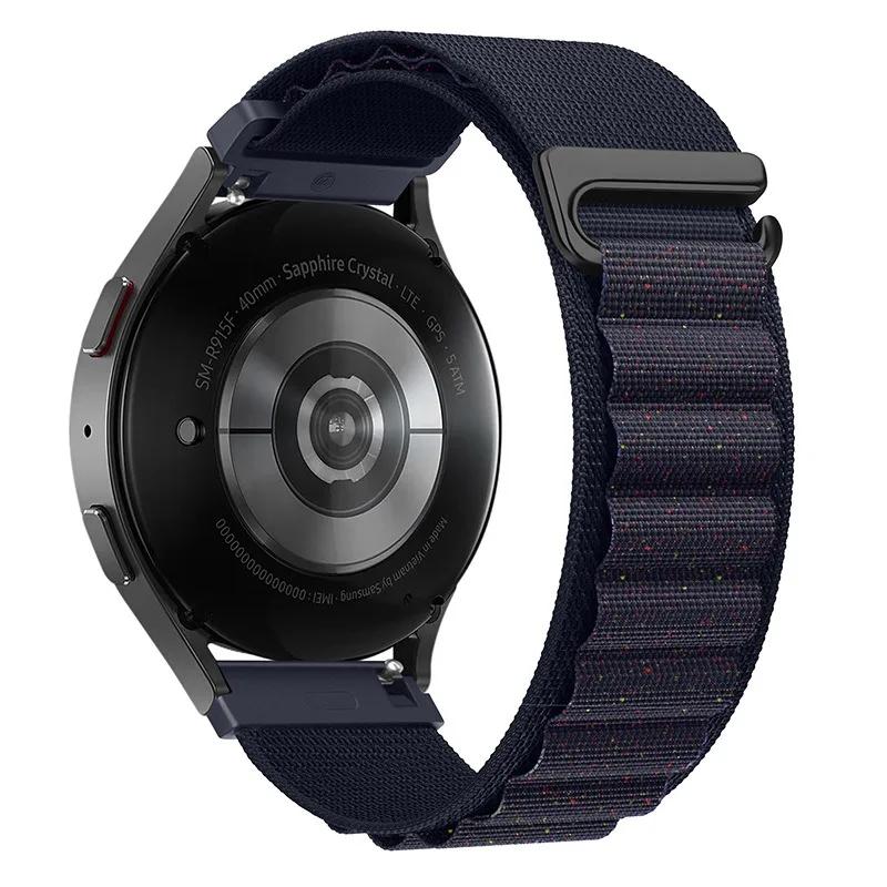 22 мм 20 мм Нейлоновый альпийский ремешок для Huawei Watch GT5 Pro GT5 GT4 GT3 GT2 46 мм Браслет Наручный ремешок Аксессуары для Huawei Watch 4/3