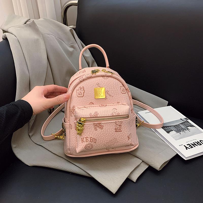 Мини рюкзак женский новый модный нишевый дизайн с принтом для выхода в свет, поездок на работу, путешествий, маленький рюкзак