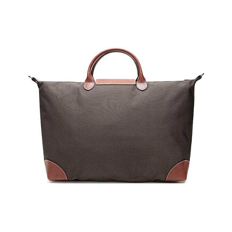 LONGCHAMP Boxford Canvas With Polyamide Handbag Small Unisex Brown 1624080042