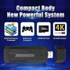 60000+ Игр X2 Plus Игровая приставка Game Stick 4K HD 256 ГБ 2,4 ГГц Двойной беспроводной контроллер Игровой стик для N64/PSP/PS1/GBA