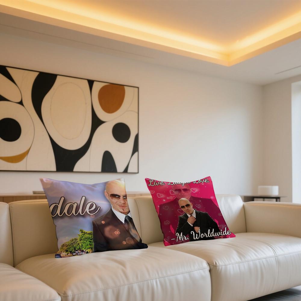 Singer M-Mr. 305 P-Pitbull Global Hippie cushion cover Comfortable and soft bedding skin friendly leisure sofa car pillowcase