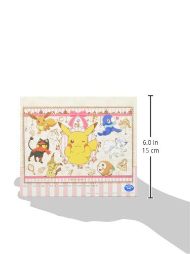 ENSKY Pokemon Outing to Town 26 x 38 см Пазл Ghibli 108 больших элементов ГОЛОВОЛОМКА 108-L706
