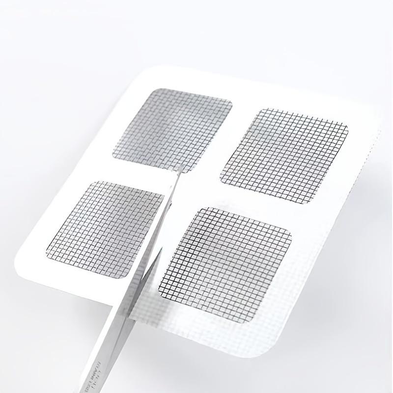 5/10pcs Self-Adhesive Window Screen Repair Tape - 3.94x3.94inch - Easy To Apply and Convenient for Covering Up Door and Window Screen Holes
