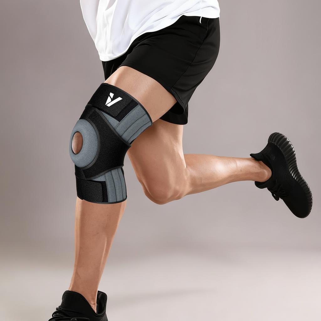 Cross-border Sports Knee Pads Patella Strap Breathable Pressurized Absorb