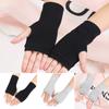 1 Pair Women Cashmere Fingerless Warm Winter Gloves Hand Wrist Warmer Mittens