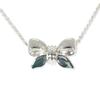 [Used] TIFFANY 925 Ribbon Necklace/Pendant/j21-3