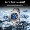 Gohuos 8826 Hot Sale Men's Quartz Watch Auto Date Water Resistant Stainless Steel Band Male's Watch Premium Watch for Business