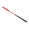 Horse Whip Patent Leather Riding Crop with Anti Slip Silicone Handle for Equestrian Sports Racing Red