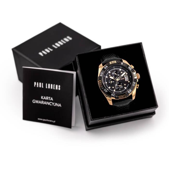 Zegarek Męski Paul Lorens - Pl8754A5-1A4 (Zg375C) + Box