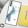 Feather Funda For Samsung Galaxy S22 Ultra S23 FE S9 S10 Note 10 Plus Note 20 Ultra S20 S21 FE Case
