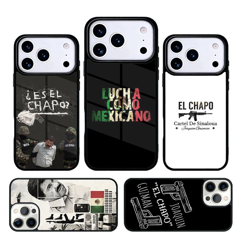 Чехол для телефона El Chapo Совместим с для IPhone 17air 16e 15 14 13 12 11Pro Max 17 Air