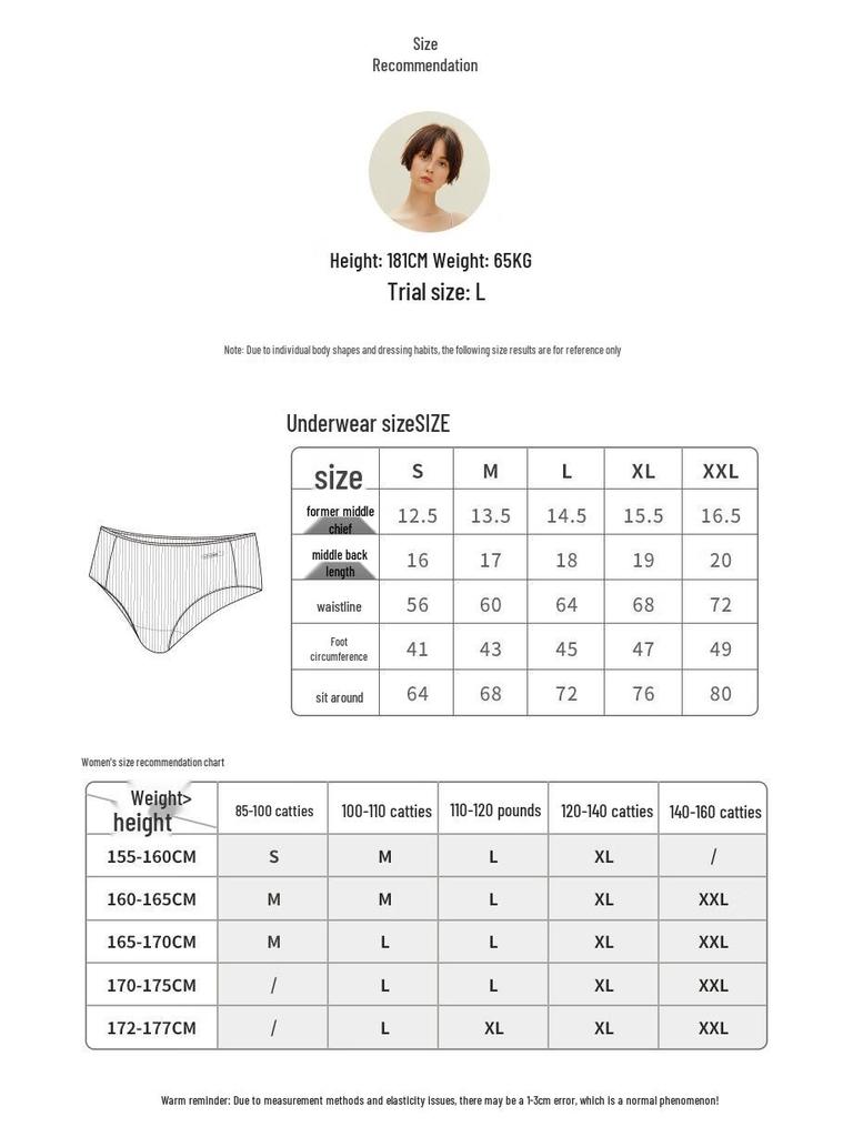 Women's Modal Silk Crotch Breathable Mid-Waist Briefs