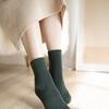 SNOOZY Lambswool Gradient Socks - Green