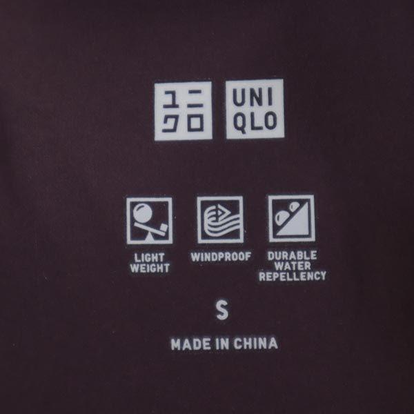 Uniqlo Бесшовное пуховое пальто S Фиолетовое Женское Б/У