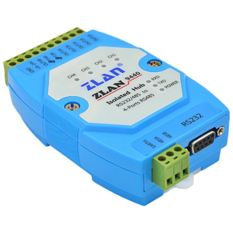 ZLAN RS485/RS232 Industrial Hub Repeater Isolator