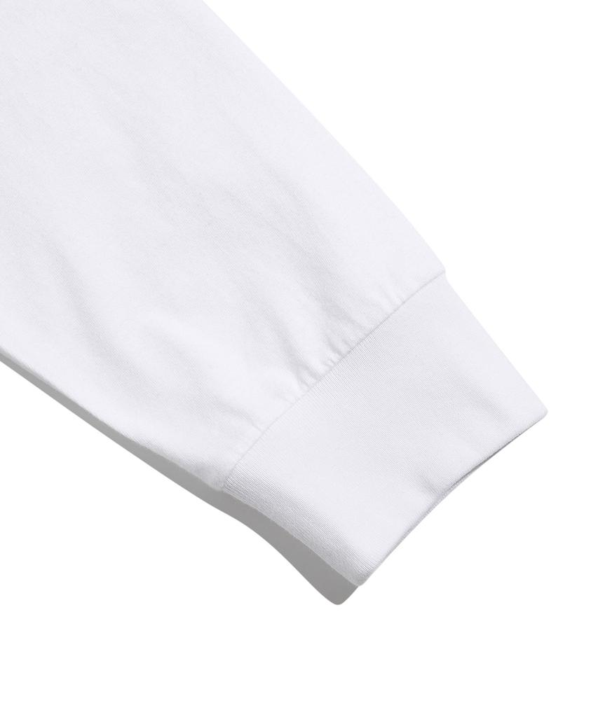 ISTKUNST Sunrise Logo Ls Tee_White(Ik2Dfmm550A)