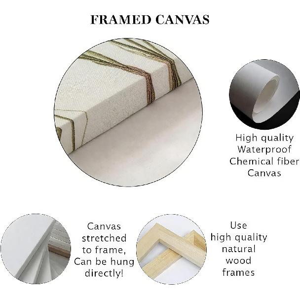 Jatinoo Framed Wall Art 11.5x15 inch, Aesthetic Posters for Wall Bedroom Decor - Fashion Vogue Newspaper Print, Black and White Framed Canvas Art for