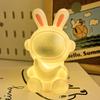 Creative Gift Astronaut Nightlight Cute Cartoon Rabbit Bedside Table Decoration