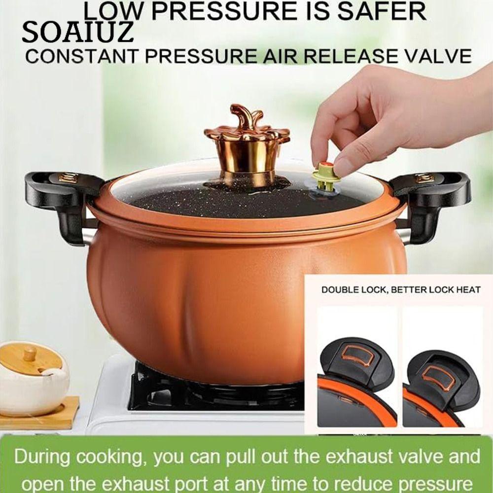 8л стеклянная тыква микро-горшок под давлением газовая плита большой емкости универсальная сковорода с антипригарным покрытием кухонная сковорода