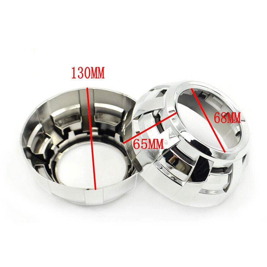 2 шт. 3'' Hid Bi-Xenon Проекторные линзы и бленды H1 H4 H7 Модернизация фар RHD