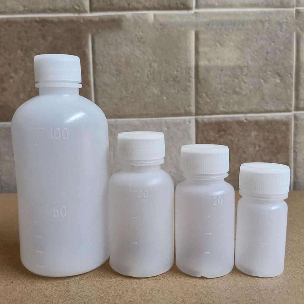 Transparent Refillable Bottle Eco-friendly Liquid Container Accessories Dispenser Bottle