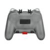 Новый прозрачный кристальный чехол Защитная крышка для контроллера Switch Pro Рукоятка Корпус Коробка с отверстием для зарядки