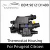 9812131480 Корпус термостата для Peugeot 2008 208 308 408 508 5008 Citroen C3 C4 1.2T