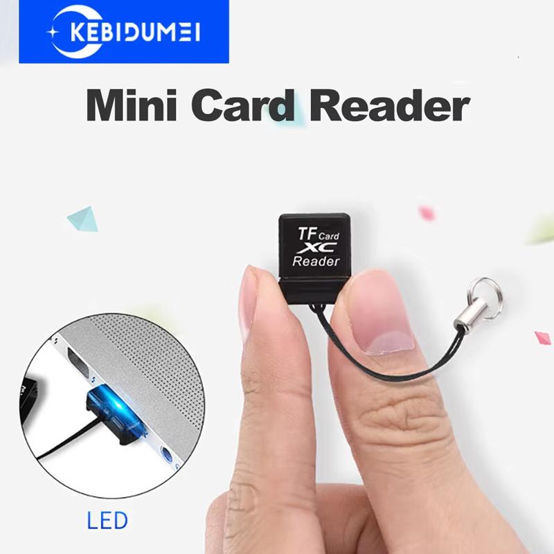 Портативный мини-кардридер Super Speed USB 2.0 Micro SD/SDXC TF-кардридер Адаптер