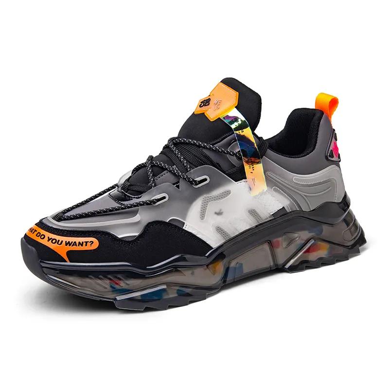 Daddy Shoes Мужские весенне-осенние повседневные кроссовки на платформе для активного отдыха с низким верхом на шнуровке Кроссовки для бега Мягкие удобные Zapatillas Hombre
