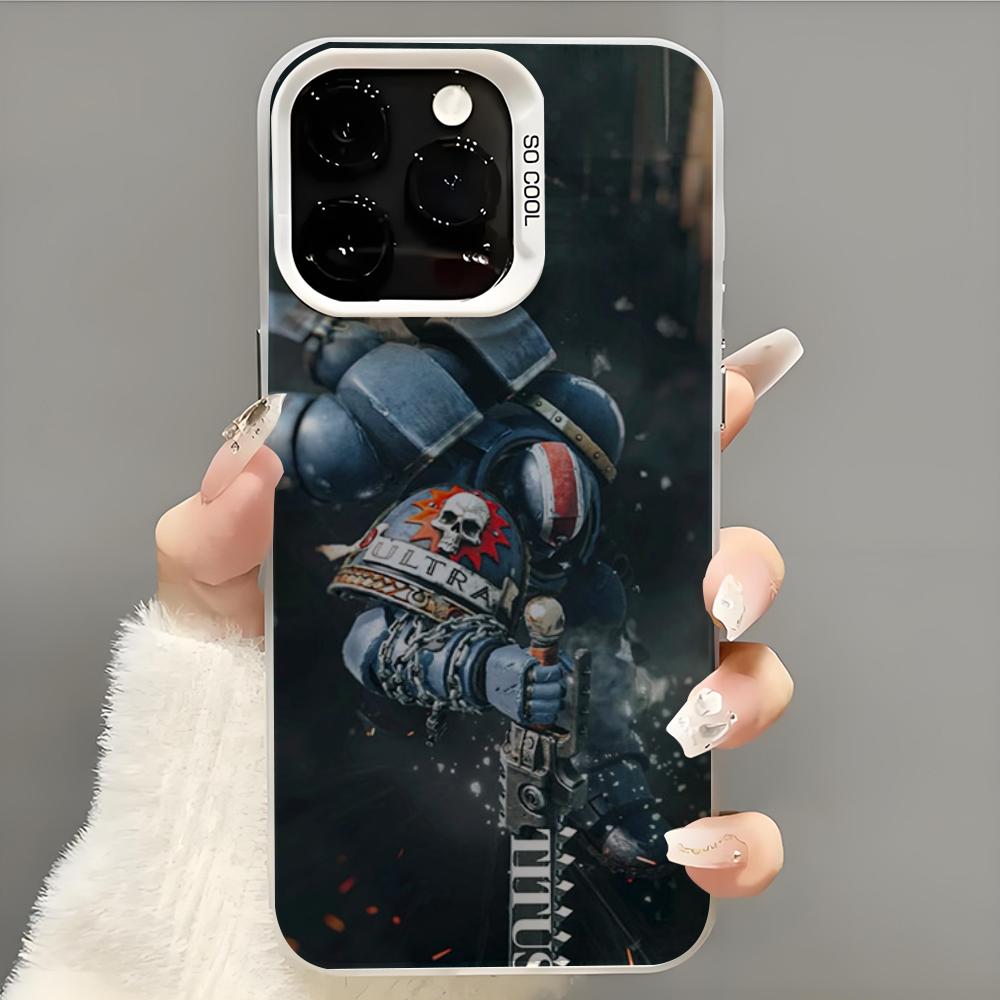 Чехол для телефона Game W-Warhammers-s 40k Чехол для телефона для iPhone 14 16 15 11 12 13 Pro Max Mini Plus Ударопрочный чехол