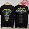 Metallica M72 Тур 2023 2024 Вдохновленная Рок-группа Футболка для Фаната S-4XL Унисекс Футболка