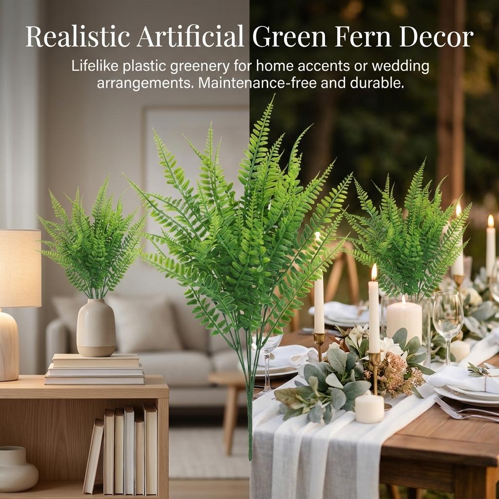 Artificial Eucalyptus Leaf Decor Plastic-Greenery High-Realistic Appearance Home Wedding Decoration