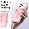 For iPhone 17 Pro Case Compatible with MagSafe Small Wavy Edge PC+TPU Phone Cover