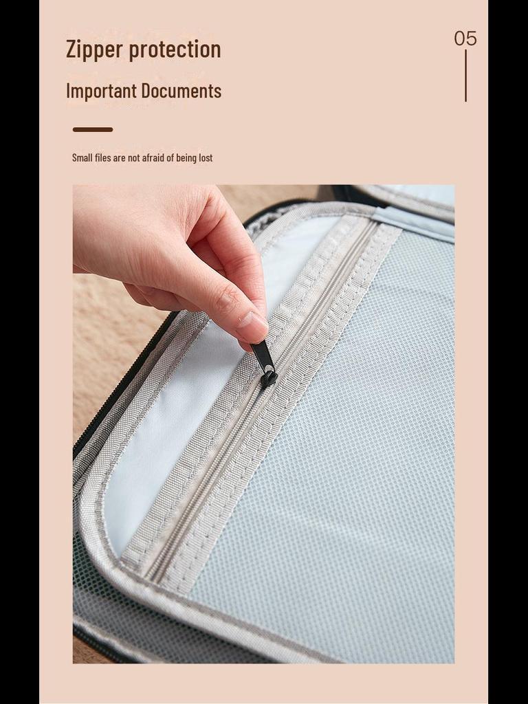 Многослойный ящик для хранения дорожных документов большой вместимости