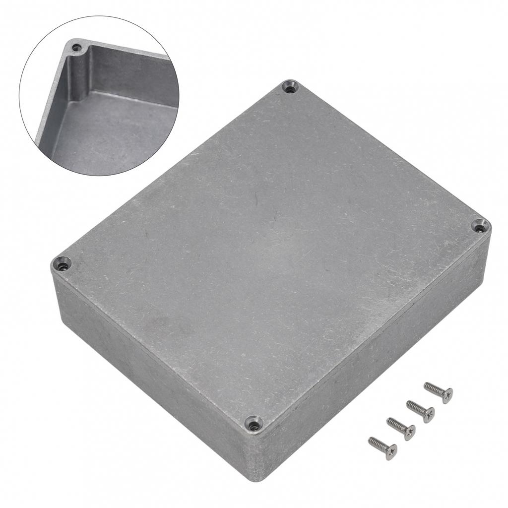 Металлический Электрический Корпус Серебристый Корпус Крышка Прибора Высота Мм