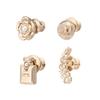 Chanel 22P New Brooch Perfume Bottle Wheat Camellia Gold Ball Four-Piece Set Unisex Accessories AB8171-B07886-NH490