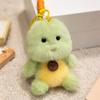 Elephant Dinosaur Panda Sloth Keychain Rabbit Duck Stuffed Capybara Doll  Kids Toy