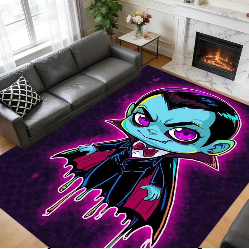 Crystal Velvet Rug Soft Non Slip Indoor Floor Mat Home DecorDracula