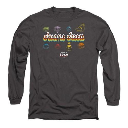 Sesame Street Unisex Adult Made In 1969 Long-Sleeved T-Shirt