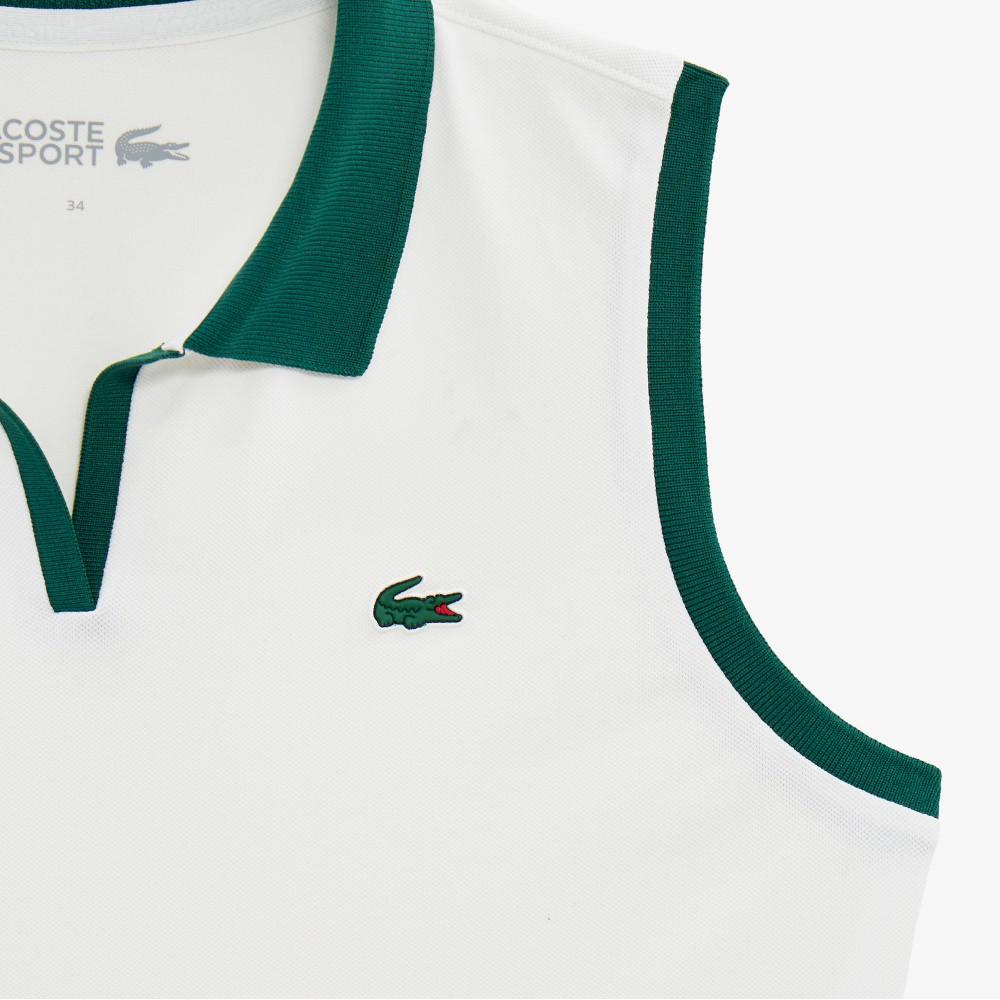 Lacoste Женская теннисная рубашка-поло без рукавов PF761E-56G70V
