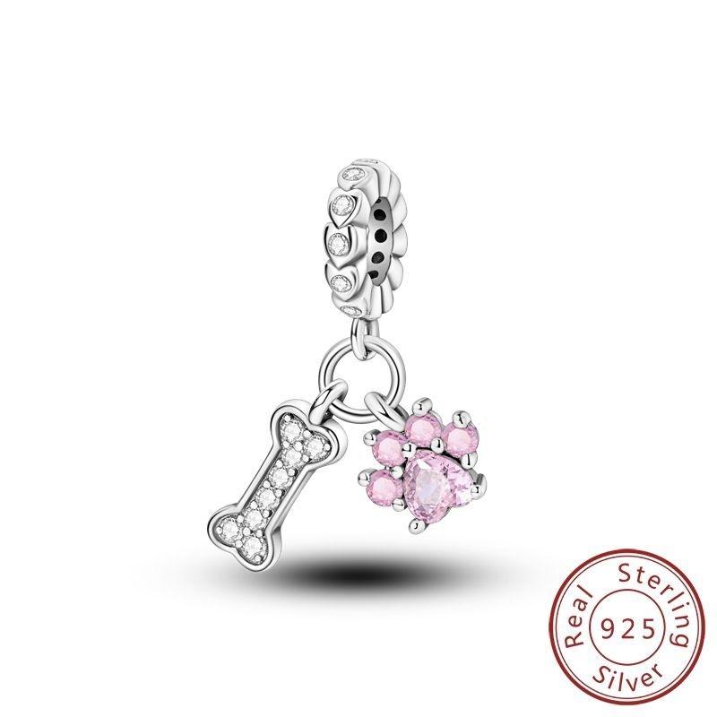 100% стерлингового серебра 925 пробы, панк-гитара, саксофон, музыкальные подвески, бусины, FitNew, оригинальные браслеты, ожерелья, изысканные ювелирные изделия своими руками, подарок