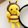 Plush Bee Doll Hairband Cute Animal Bee Hairband Funny Bee Plush Headband  For Women and Girls