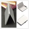 Business Name Credit ID Card Holder Box Metal Stainless Steel Pocket Box Case
