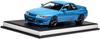 FREESTYLE MOTORHELIX Масштаб Nissan Skyline Кастомная версия Голубой металлик Готовая модель MH029CB 1/18 GT-R (Р32)